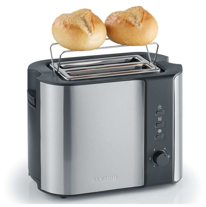 Toaster 800 W 2 Scheibe(n)  AT2589 (Schwarz, Edelstahl) 
