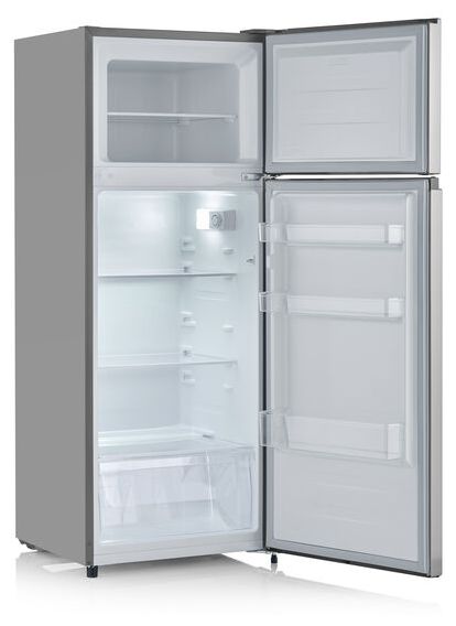 165 l / 41 l Kühl-Gefrierkombi freistehend 176 kWh Jahr  DT8761 (Silber) 