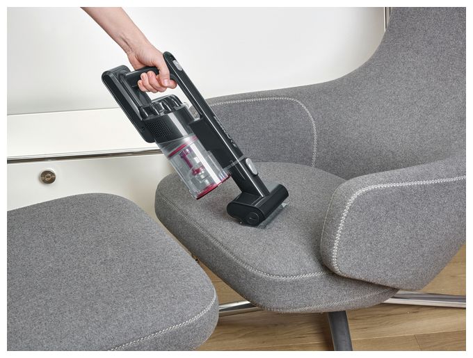Handstaubsauger mit Staubbeutel bis 40 min Laufzeit 22,2 V (Schwarz, Rot, Silber) HV7966 