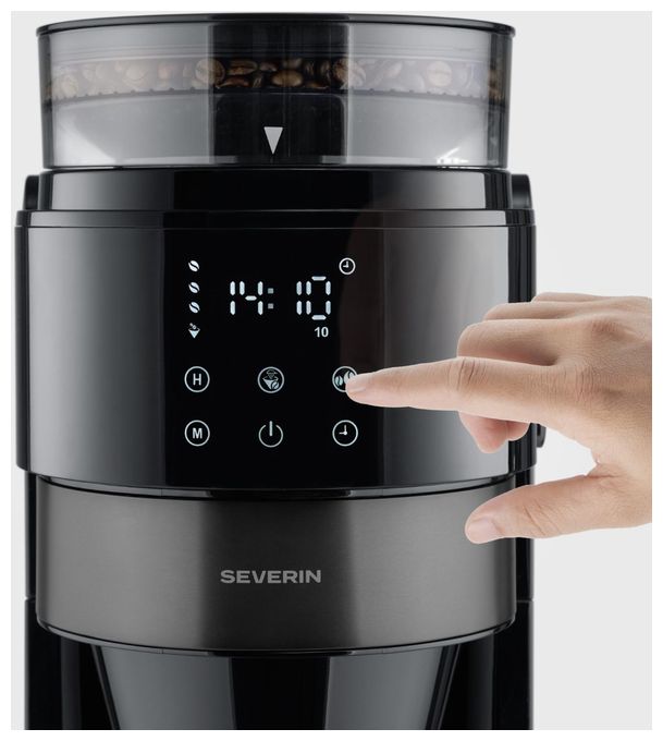 8 Tassen Thermo Filterkaffeemaschine 1,0 l  KA4831 (Schwarz) 