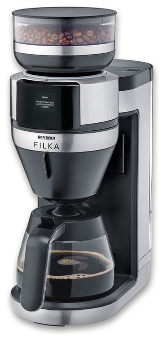 1 Tassen Filterkaffeemaschine  KA4852 (Schwarz, Silber) 