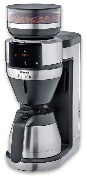 1 Tassen Filterkaffeemaschine  KA4853 (Schwarz, Silber) 