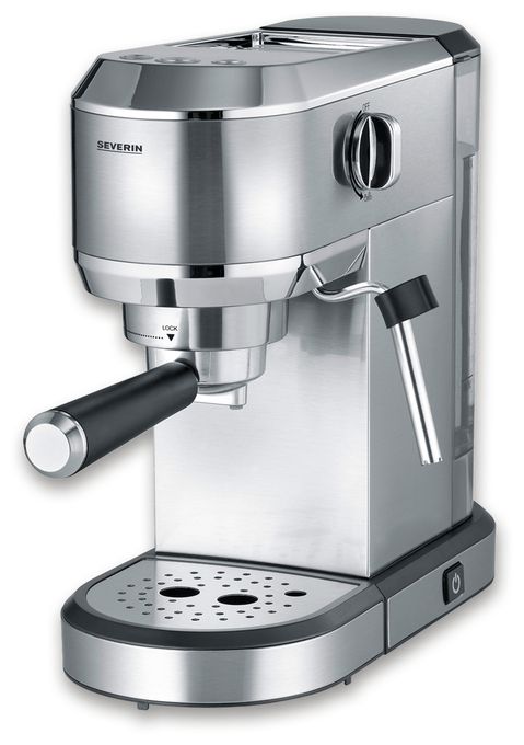 Siebträger Kaffeemaschine 20 bar 1350 W (Schwarz, Gebürsteter Stahl, Chrom) KA5997 Newspresa 