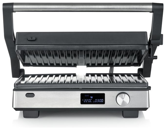 2000 W mit 290 x 230 mm Fläche  KG2380 Sevini Flex (Schwarz, Silber) 