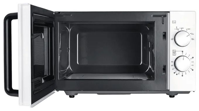 Freistehende Mikrowelle 800 W 6 Stufen  MW7765 (Schwarz, Silber) 