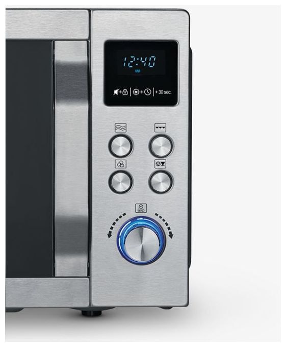 Freistehende Mikrowelle 900 W Größe: mittel 10 Stufen Grill  MW7774 (Silber) 