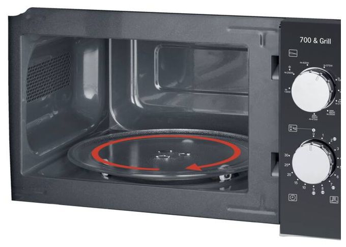 Standgeräte Solo 700 W Größe: klein 9 Stufen Grill  MW7781 (Schwarz) 