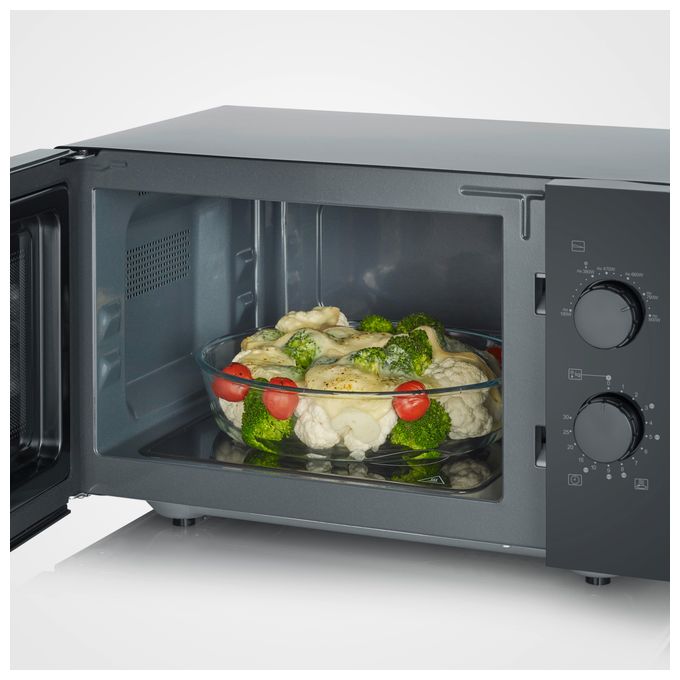 Freistehende Mikrowelle 800 W Größe: mittel 6 Stufen  MW7789 (Schwarz) 