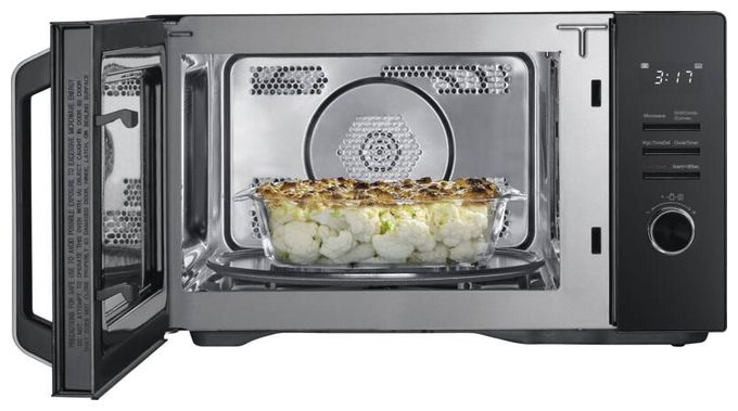 Freistehende Mikrowelle 900 W Größe: mittel 5 Stufen Grill  MW7798 (Schwarz) 