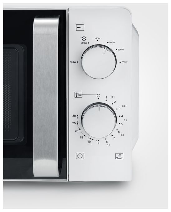 Freistehende Mikrowelle 700 W Größe: klein 6 Stufen  MW7885 (Schwarz, Weiß) 