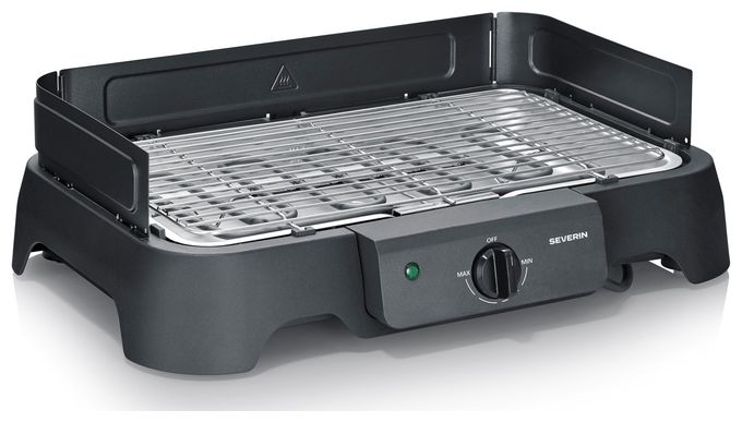 1 Zone(n) 2000 W  PG8593 Tischgrill (Schwarz) 