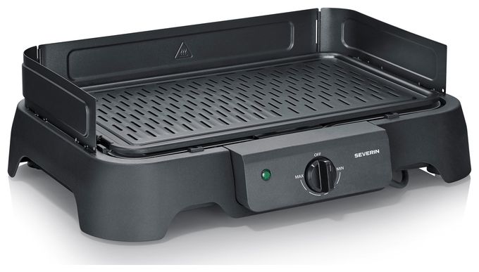 1 Zone(n) 2000 W  PG8595 Tischgrill (Schwarz) 