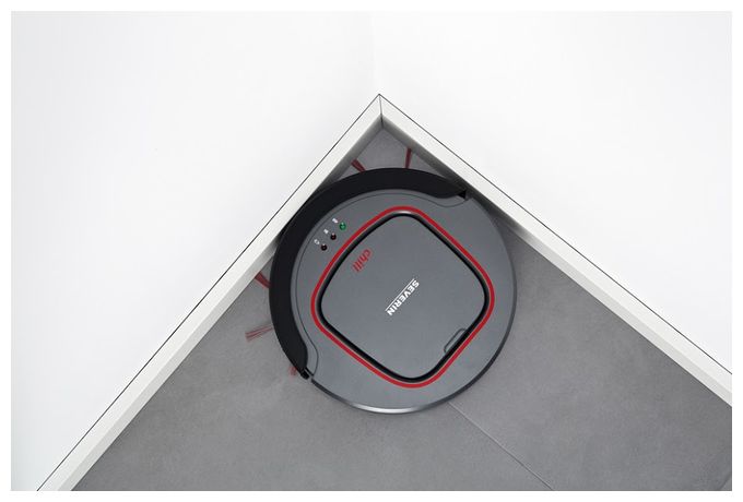 Saugroboter 90 min Akku  RB7025 Chill (Schwarz, Grau, Rot) 
