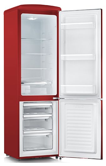 181 l / 63 l Kühl-Gefrierkombi freistehend 162 kWh Jahr  RKG8917 (Rot) 
