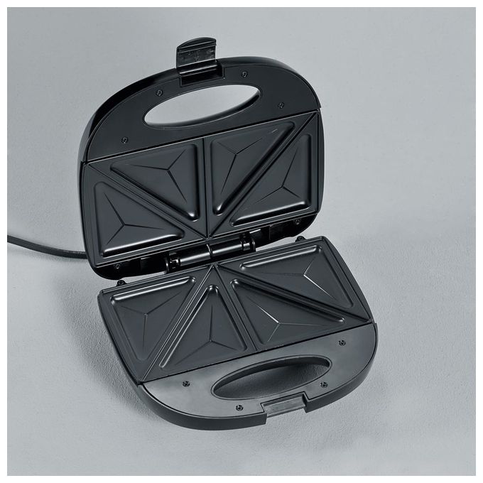 Sandwichmaker 600 W für 4 Sandwiches  SA2969 (Schwarz, Edelstahl) 