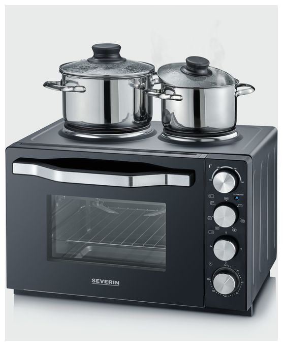 2500 W TO2074 Back-und Toastofen m.Koch­plat­ten 