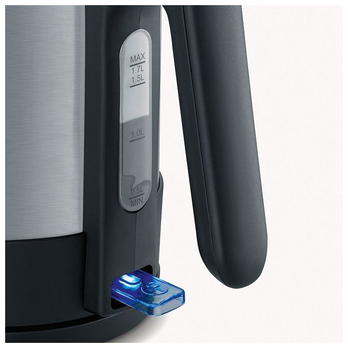 1,7 l Wasserkocher 2200 W  WK3409 (Schwarz, Edelstahl) 