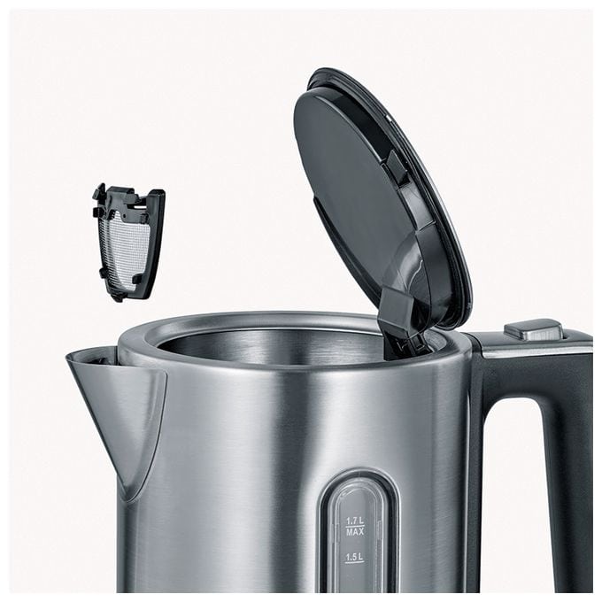 1,7 l Wasserkocher 3000 W  WK3418 (Schwarz, Edelstahl) 