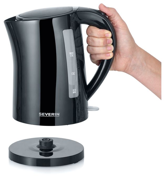 1,5 l Wasserkocher 2200 W  WK3498 (Schwarz) 