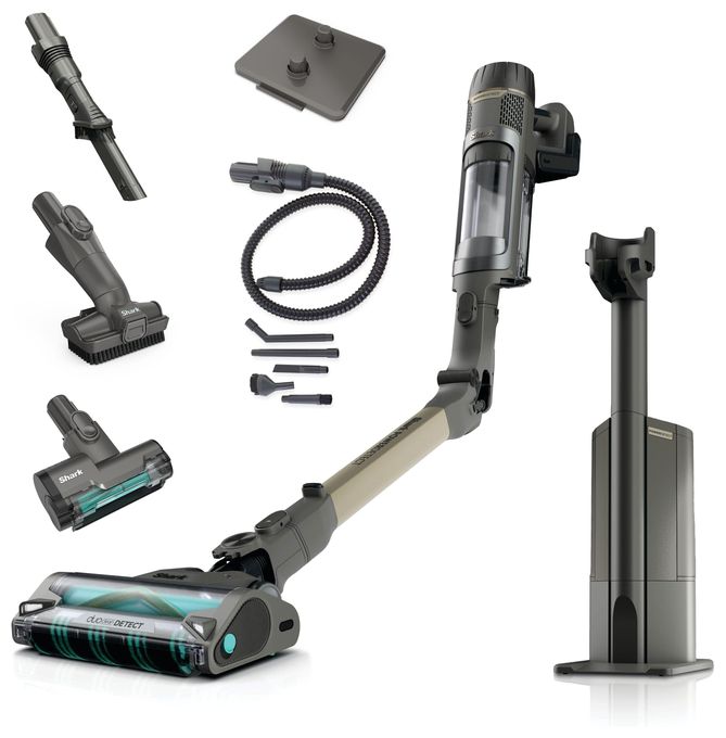 Handstaubsauger Beutellos bis 70 min Laufzeit Allergie-Filter  IP3256EUT PowerDetect Clean & Empty (Braun) 