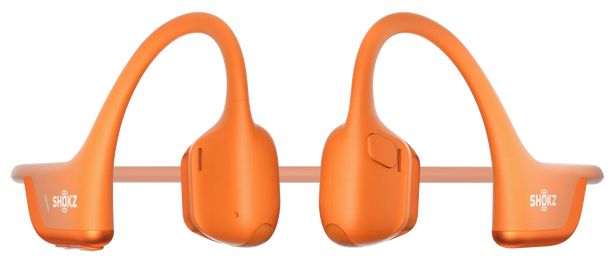 Knochenschall Bluetooth Kopfhörer kabellos 12 h Laufzeit IP55  OpenRun Pro 2 (Orange) 