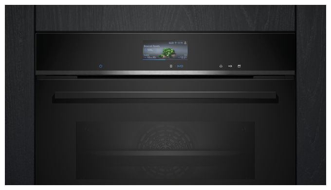 Einbaubackofen kompakt Dampfgaren AutoClean CS736G1B1 