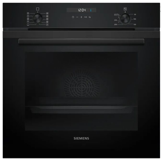Backofen-Set groß AutoClean Ecoclean mit autarkem 80 cm Induktions Kochfeld EQ51A8BMAT (HB237GBB3 + ED81ABS16E) 