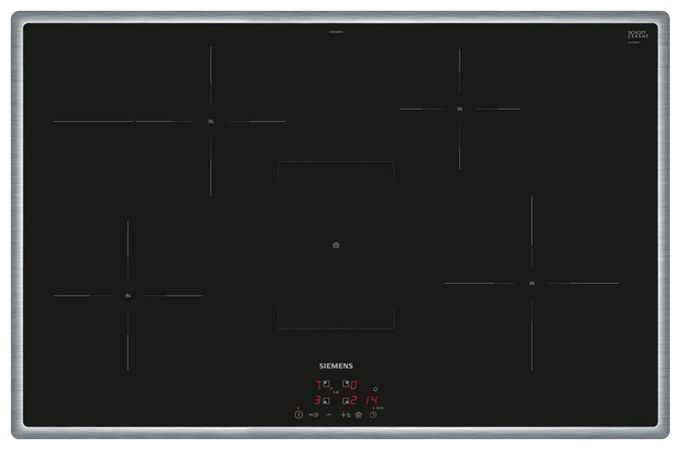 Backofen-Set groß mit autarkem 80 cm Induktions Kochfeld EQ524I3BZ (HB237GBB3 + EH845BFB5E) 