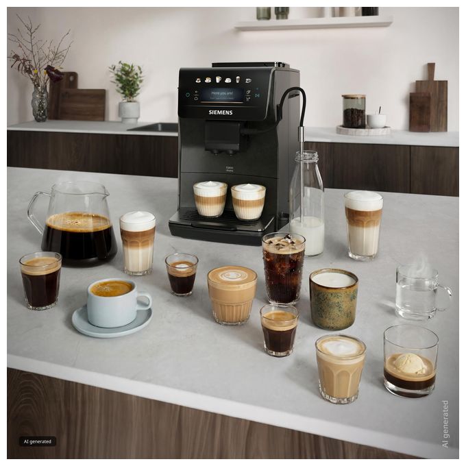 Kaffeevollautomat 15 bar 1,8 l 300 g  EQ600 TP603E08 iAroma (Schwarz) 