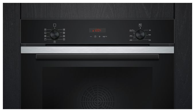 Einbaubackofen groß AutoClean (Edelstahl) iQ300 HB273ABS3 