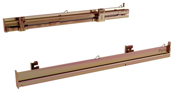 HZ638070 Clip-Vollauszug Pyrolyse geeignet 