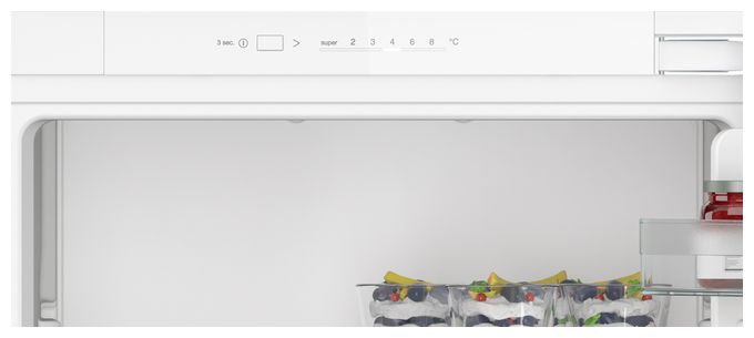 136 l 88 cm Einbaukühlschrank iQ100 KI21R2FE1 