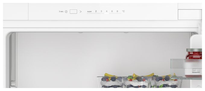 136 l 88 cm Einbaukühlschrank EEK: E 92 kWh Jahr iQ100 KI21RNSE0 Schlepptür 