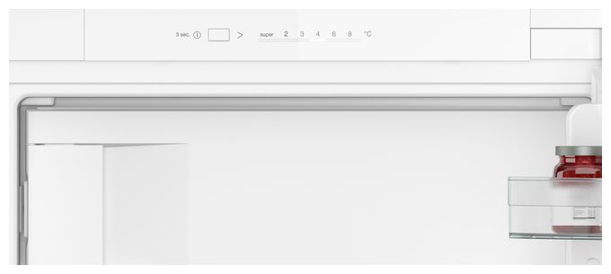 104 l 88 cm Einbaukühlschrank EEK: E 144 kWh Jahr iQ100 KI22LNSE0 Schlepptür 