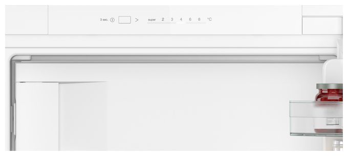 132 l 102,5 cm Einbaukühlschrank EEK: E 145 kWh Jahr iQ100 KI32LNSE0 Schlepptür 