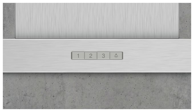 Abluft Dunstabzugshaube/Esse Wand 90 cm (Edelstahl) iQ100 LC94BBC50 