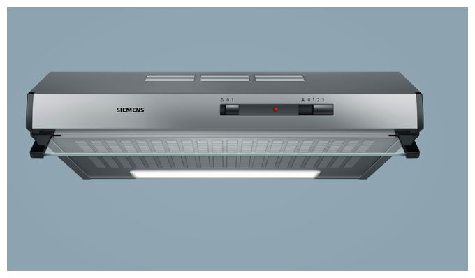 Abluft/Umluft Dunstabzugshaube/Esse Wand 60 cm (Silber) iQ100 LU62LFA51 