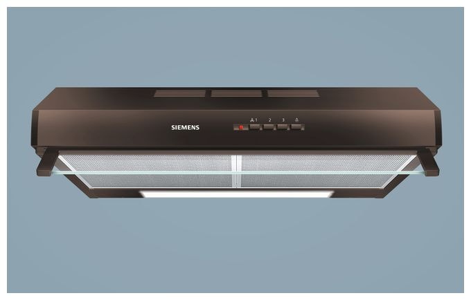 Abluft/Umluft Dunstabzugshaube/Esse Unterbau 60 cm (Braun) iQ100 LU63LCC40 