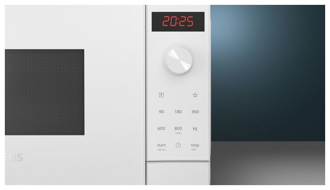 Freistehende Mikrowelle 800 W Größe: klein 5 Stufen  iQ300 FF023LMW0 (Weiß) 