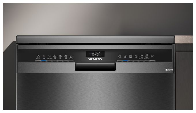 60 cm Geschirrspüler freistehend Sehr leise 14 Maßgedecke aquaStop Funktion Wärmetauscher/EfficientDry iQ300 SN23EC03ME 