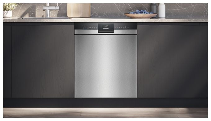 60 cm Geschirrspüler unterbaufähig Sehr leise 13 Maßgedecke aquaStop Funktion Wärmetauscher iQ300 SN43HS16AE 