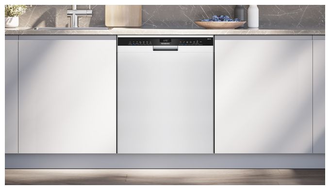 60 cm Geschirrspüler unterbaufähig Leise 13 Maßgedecke aquaStop Funktion Wärmetauscher iQ300 SN43HW03TE 