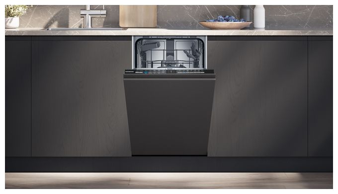 45 cm Geschirrspüler Voll integriert Leise 10 Maßgedecke aquaStop Funktion Wärmetauscher iQ300 SR61HX23KE 