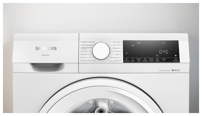9 kg 5 kg Waschtrockner 1400 U/min iQ300 WN34A141 