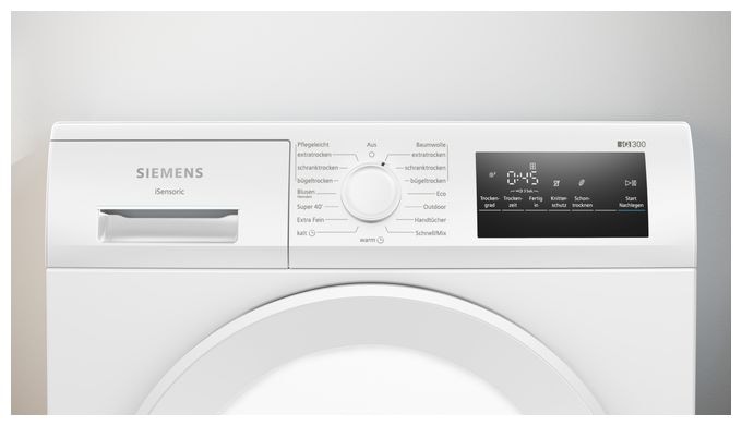 Kondensations Trockner Frontlader iQ300 WT43HV04 