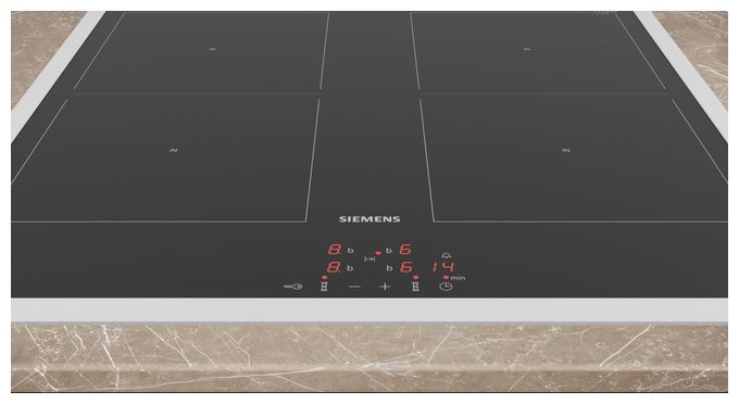 60 cm Induktions Kochfeld/Herdplatte 4 Zone(n) iQ500 EM645CQB6E herdgesteuert 