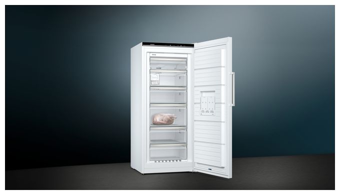290 l Gefrierschrank 161 kWh Jahr NoFrost  iQ500 GS51NAWCV (Weiß) 