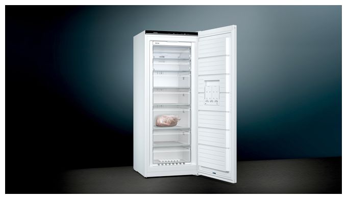 328 l Gefrierschrank 212 kWh Jahr NoFrost  iQ500 GS54NUWDV (Weiß) 