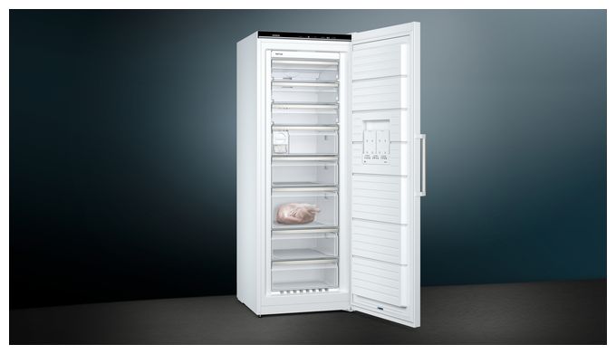 366 l Gefrierschrank 222 kWh Jahr NoFrost  iQ500 GS58NAWDV (Weiß) 