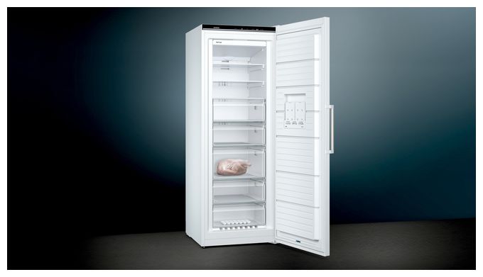366 l Gefrierschrank 222 kWh Jahr NoFrost  iQ500 GS58NDWDP (Weiß) 